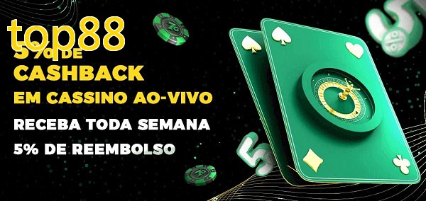 Promoções do cassino ao Vivo top88